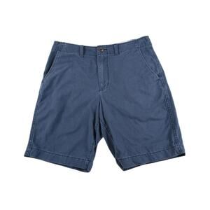 American Eagle Mens Blue Classic Fit Chino Shorts Size 32